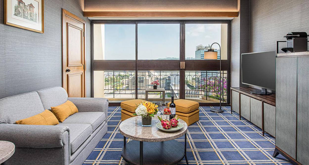 Отель Artyzen Grand Lapa Макао Экстерьер фото Living room